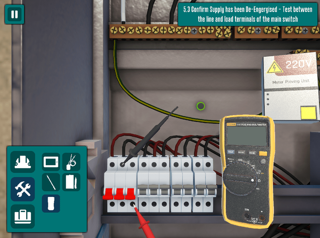 Electrical Safety Training Simulation Hero